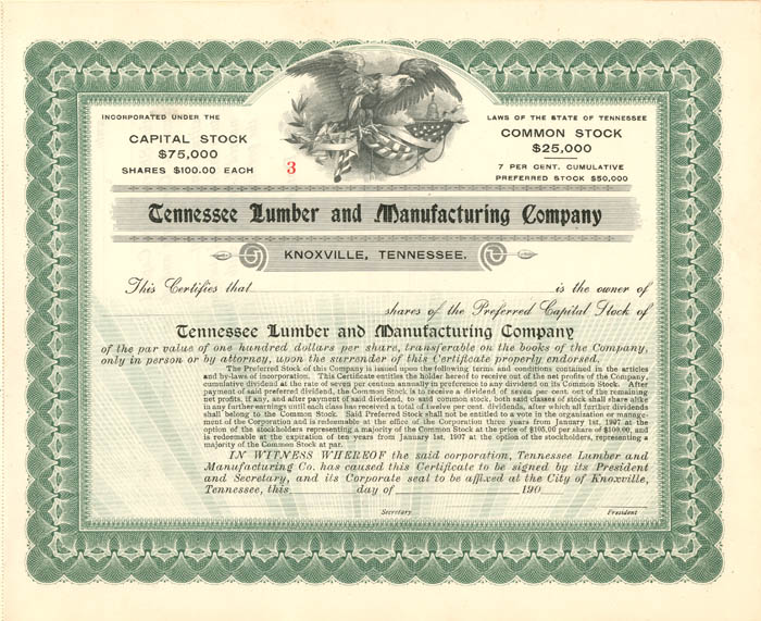 Tennessee Lumber and Manufacturing Co.